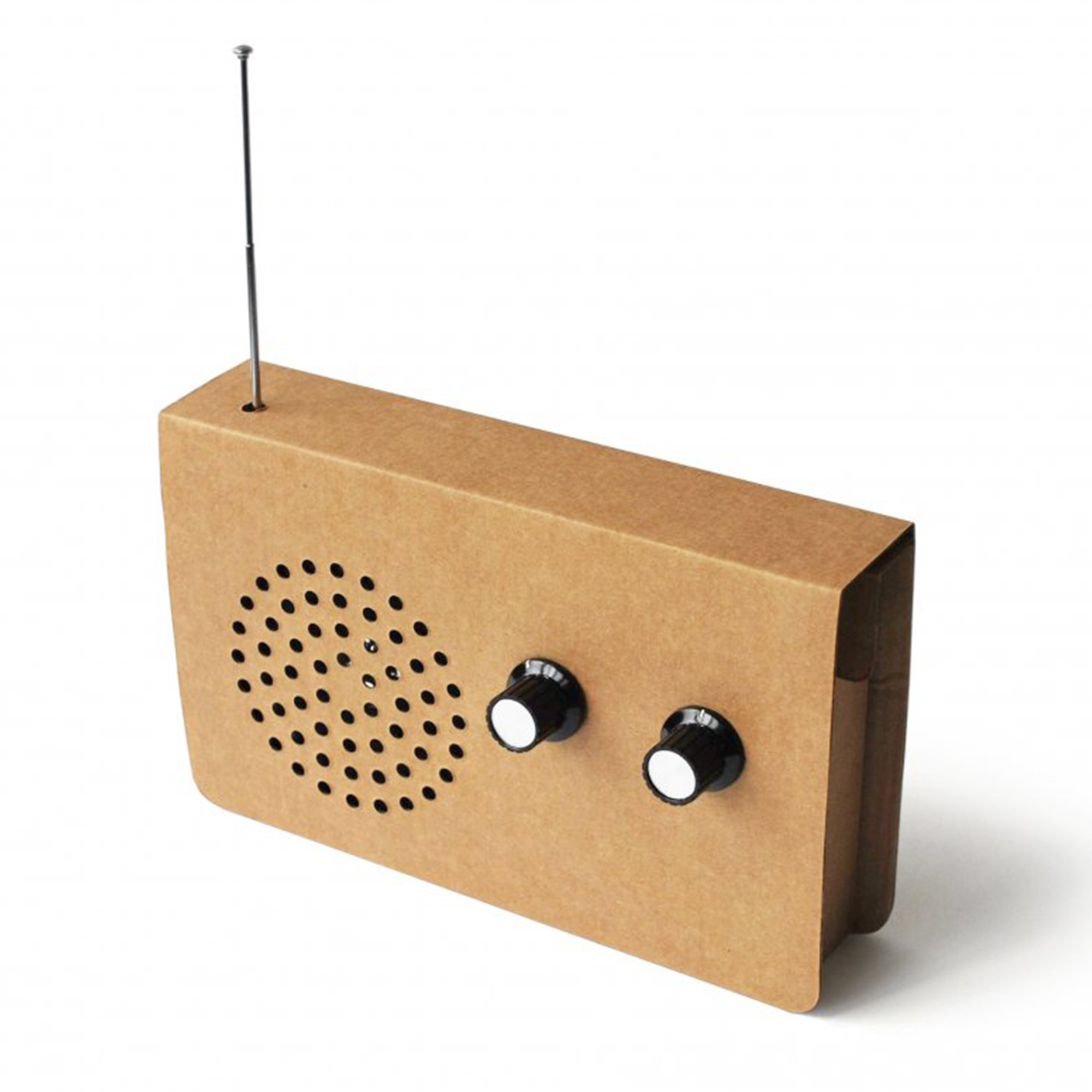 cardboard radio