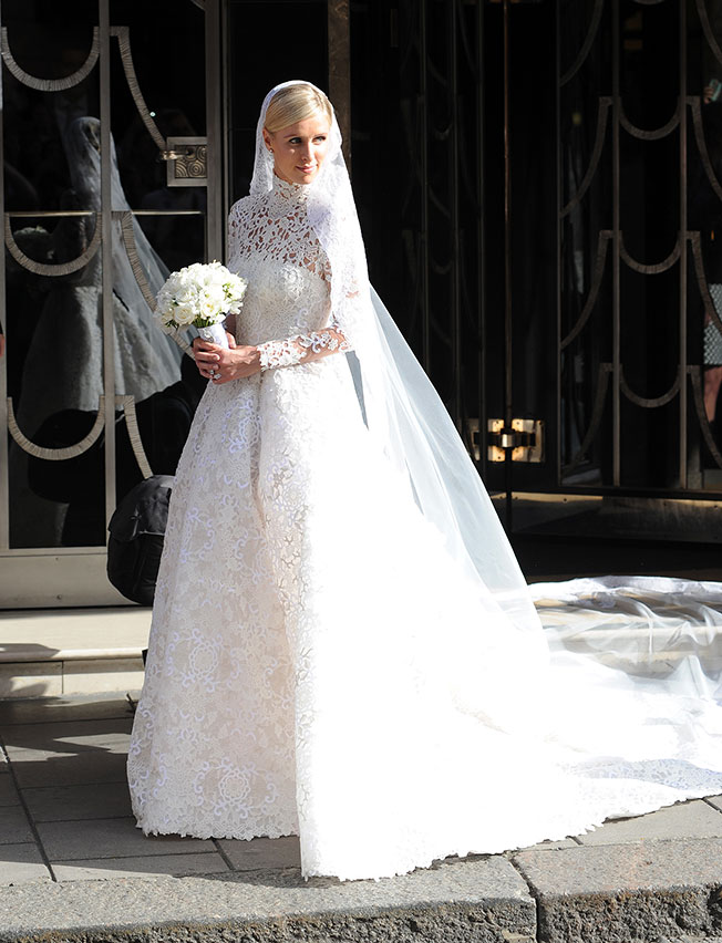 Nicky Hilton wedding dress Valentino James Rotschild