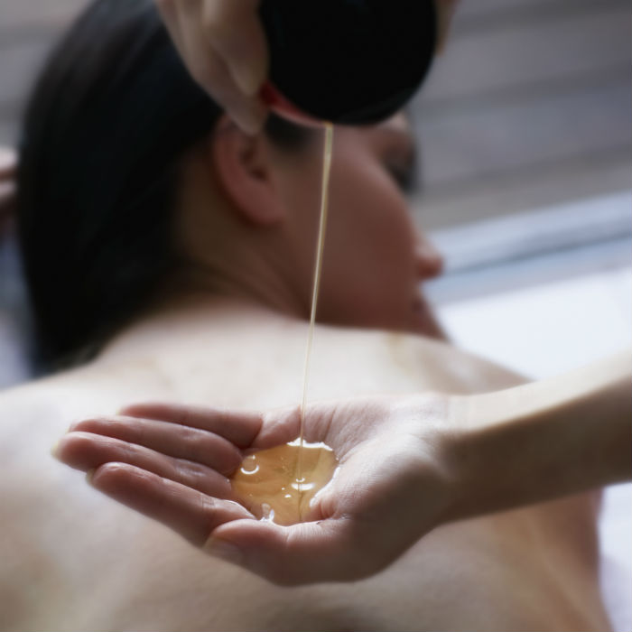 jojoba oil massage