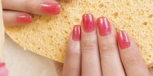 How to use a nail art sponge?