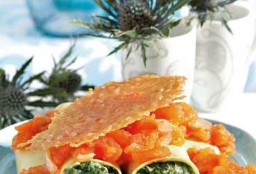 Cannelloni with chard