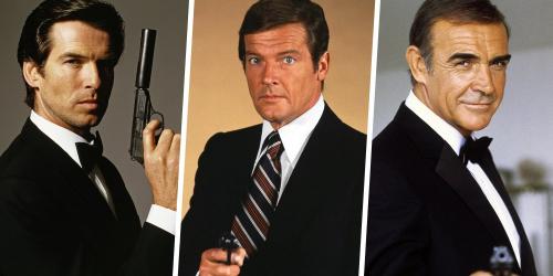 The actors in the skin of James Bond