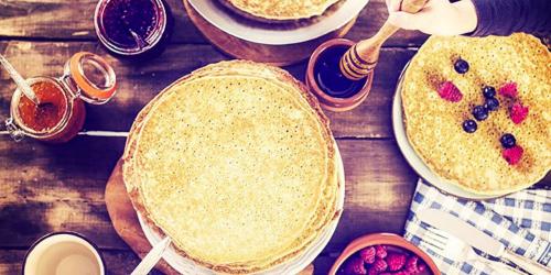 Why do we eat crepes with Candlemas?