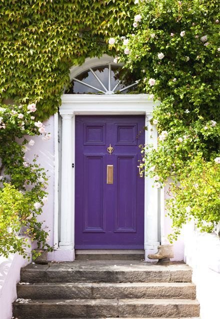 ultra violet house door