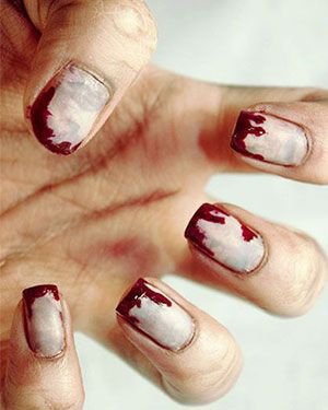 nail effect that bleed