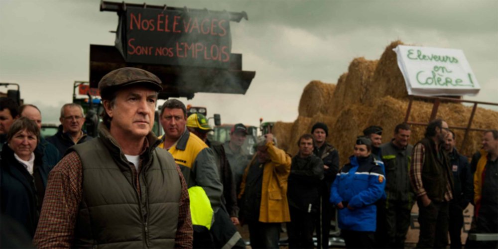 "Normandy Nue" Comedy against a background of rural crisis with François Cluzet