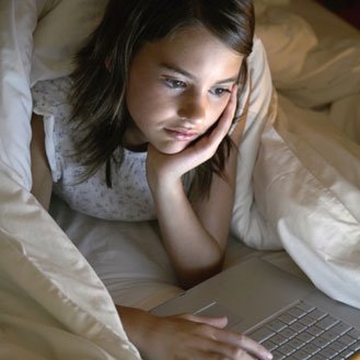 What to do when her teenager is addicted to the computer?