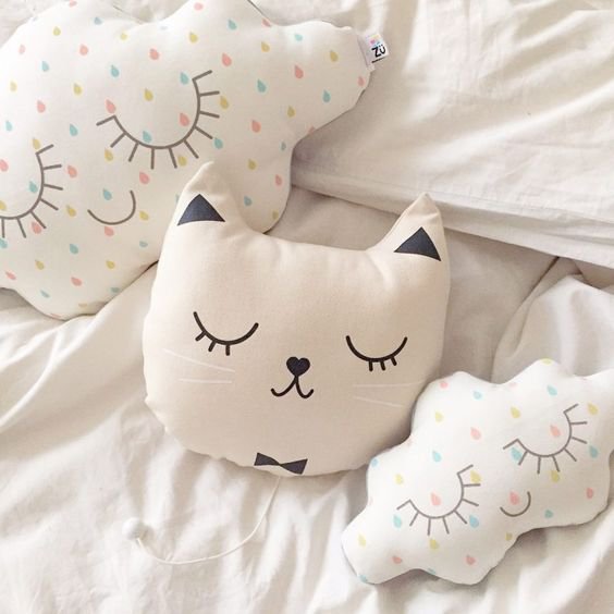 cushion cushion shaped cat