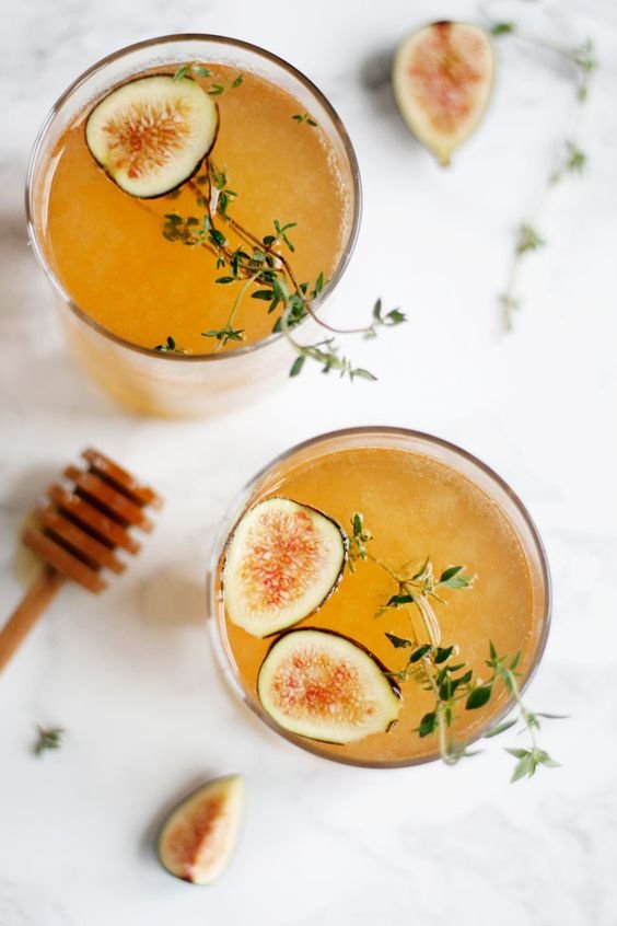 honey and fig cocktail