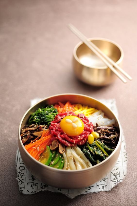 Typical Korean dish