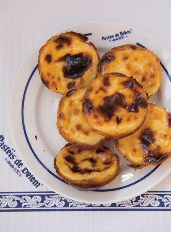 specialties of small Portuguese flans