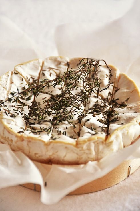 roasted camembert with rosemary