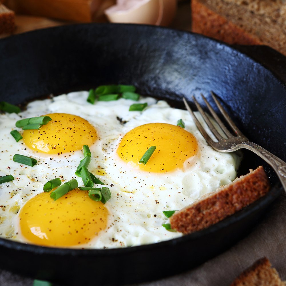 Egg boiled, flat, calf: what is the cooking time?