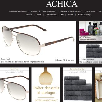 Decoration: Achica living arrives in France!