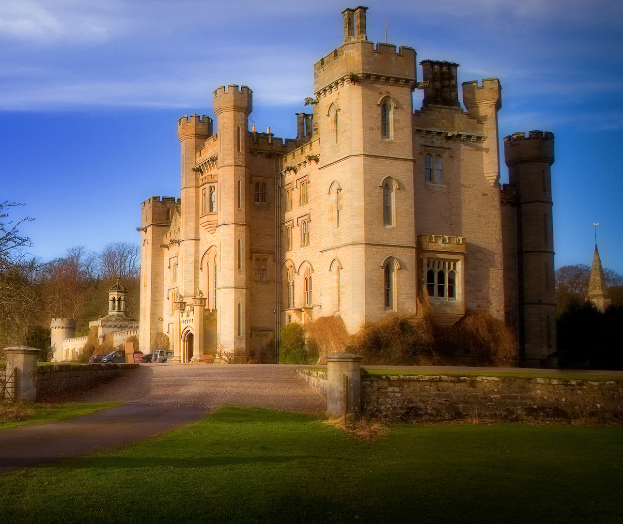 castle the beautiful and the beast duns castle