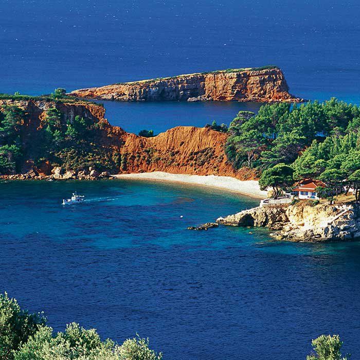 Alonissos, Europe's largest marine reserve is a peaceful place for swimmers