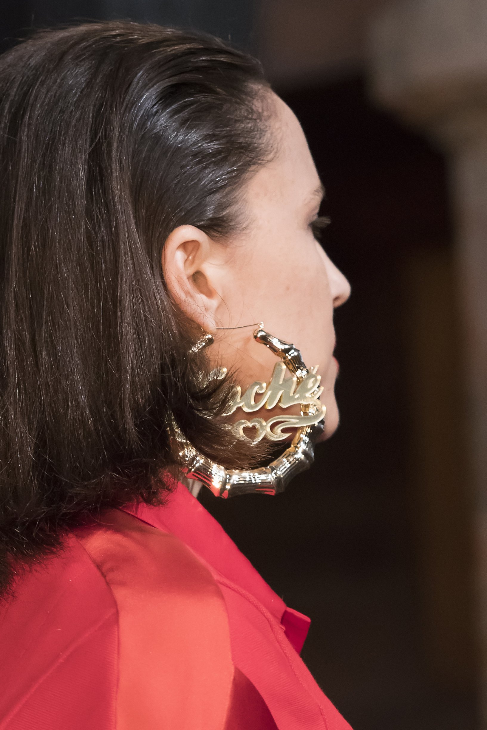 The earrings Koché