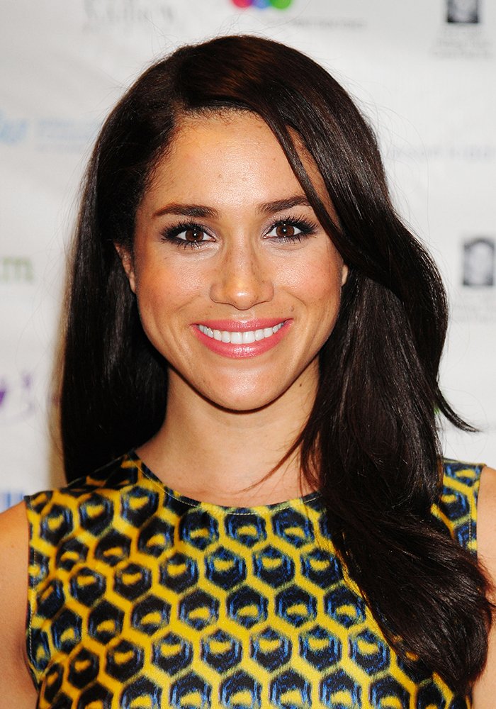The smooth blow-dry of Meghan Markle