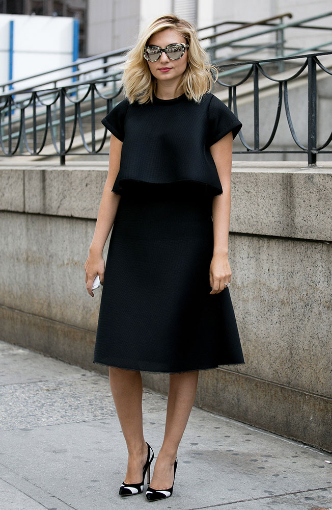 Street Style Little black dress